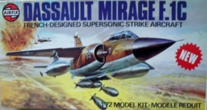 AIRFIX 1/72 04022  1978  DASSAULT MIRAGE F.1C